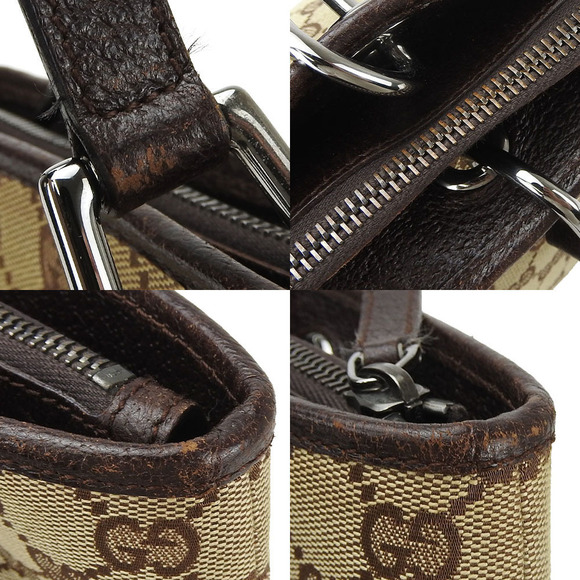 Gucci GUCCI GG Canvas Leather Tote Bag 139552 Canvas Tote Bag 139552 - Picture 7 of 11